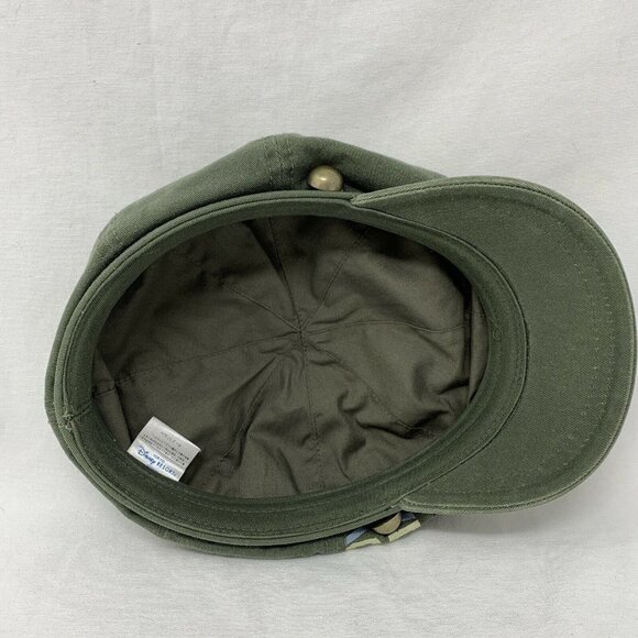 Tokyo Disney Resorts - TEAM 28 Mickey Cabbie Style Green Cap Womens Hat - Picture 4 of 7